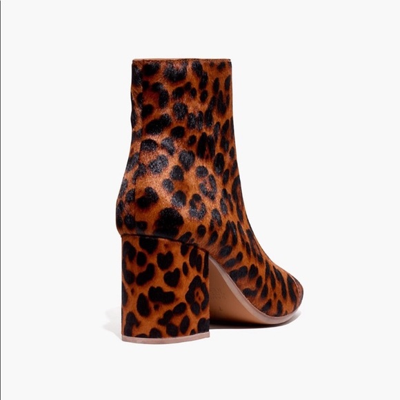 Madewell The Amalia Leopard Print Ankle Booties - Picture 2 of 4